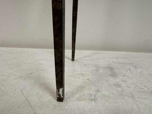 Forged Steel Console Table in the Style of Jean Michel Frank