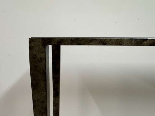 Forged Steel Console Table in the Style of Jean Michel Frank
