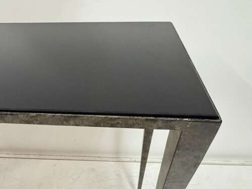 Forged Steel Console Table in the Style of Jean Michel Frank