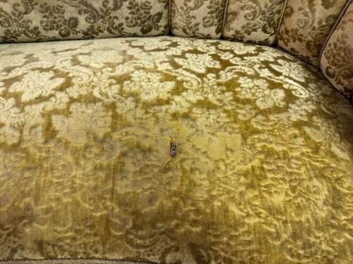 1930s Danish Curved Banana Sofa