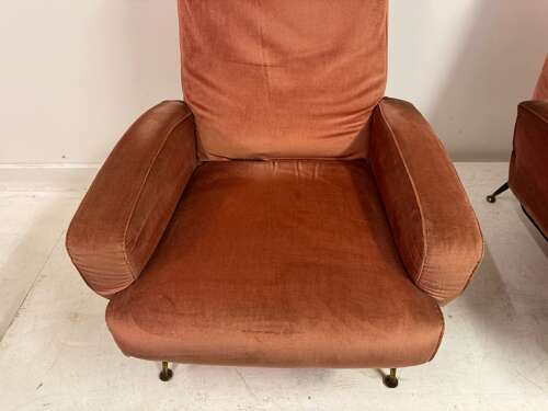 Pair of 1960s Italian Armchairs