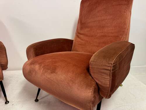 Pair of 1960s Italian Armchairs