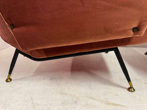 Pair of 1960s Italian Armchairs