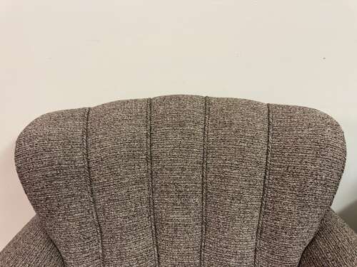 Pair of Large 1940s Italian Armchairs attributed to Guglielmo Ulrich