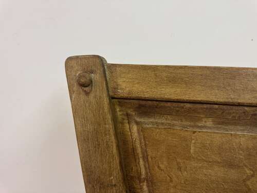 1960s Solid Oak Bench by De Puydt, Belgium