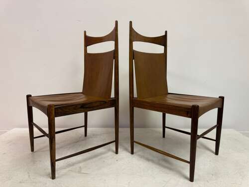 Set of Six 1950s Cantu Dining Chairs by Sergio Rodrigues