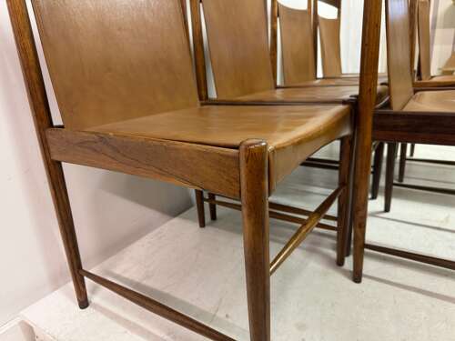 Set of Six 1950s Cantu Dining Chairs by Sergio Rodrigues