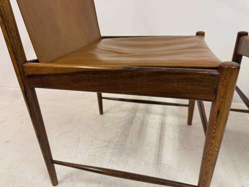 Set of Six 1950s Cantu Dining Chairs by Sergio Rodrigues